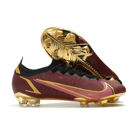 Nike Nuovo Mercurial Vapor 14 Elite FG Rosso Nero Rosa