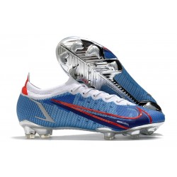 Nike Nuovo Mercurial Vapor 14 Elite FG Blu Argento Rosso