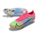 Nike Nuovo Mercurial Vapor 14 Elite FG Blu Rosa Verde