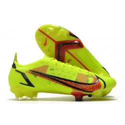 Nike Mercurial Vapor XIV Elite FG Uomo Volt Cremisi Vivace Nero